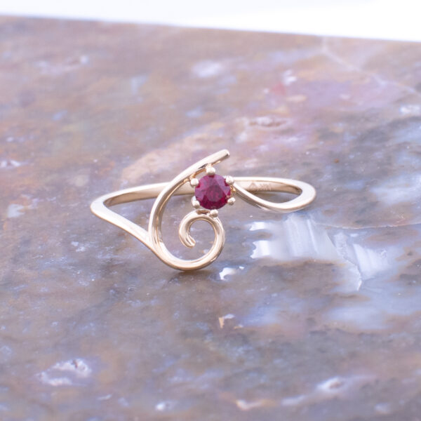 Freeform Lab Ruby Ring - Image 11