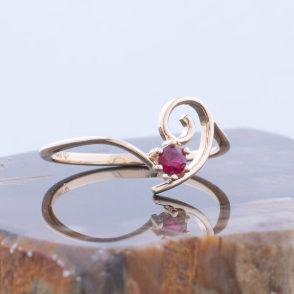 Freeform Lab Ruby Ring - Image 7