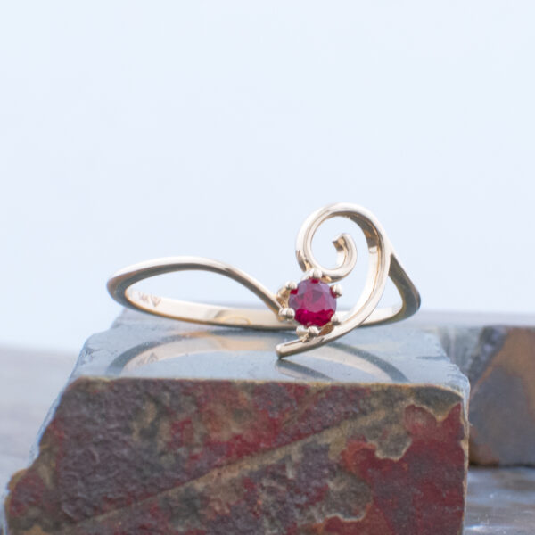 Freeform Lab Ruby Ring - Image 8